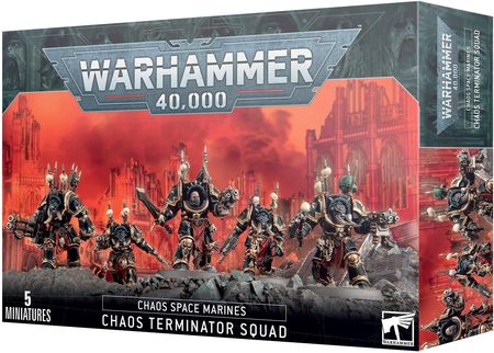 Games Workshop Warhammer 40k Chaos Space Marines Terminators