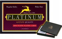 Modiano karty Platinum Regular Index Poker Size 2 talie