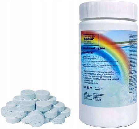 Chlor Tabletki Multifunkcyjne 20g Rainbow 1 kg