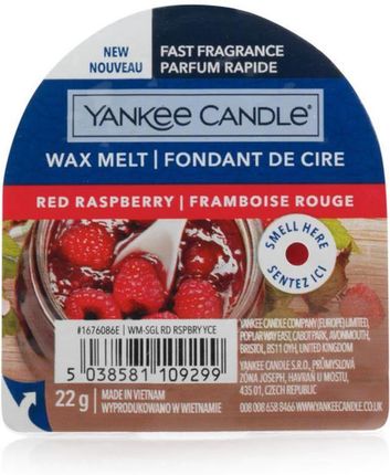 Yankee Candle Wax Melt Wosk Zapachowy Red Raspberry 22G 20158