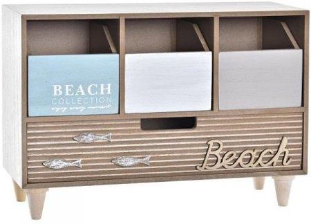 Dkd Home Decor Pudełko Na Biżuterię Drewno Plaża (34X14 24 Cm) 12629611