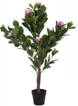 Dkd Home Decor Roślina Dekoracyjna Różowy Kolor Zielony Pe (60X60 125 Cm) 12634049