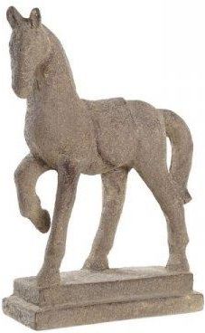 Dkd Home Decor Figurka Dekoracyjna Koń Żywica Kolonialny (54X19 50 Cm) 12634316