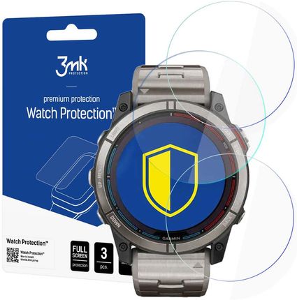 Folia ochronna na ekran x3 3mk Watch Protection do Garmin Quatix 7X (51953)
