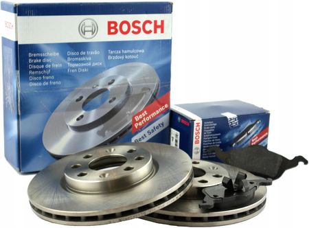 Bosch Klocki + Tarcze Przód Ford Focus Mk1 I 1
