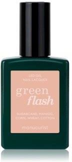 MANUCURIST GREEN FLASH LAKIER DO PAZNOKCI W ŻELU 15 ML SHELL BEIGE ...