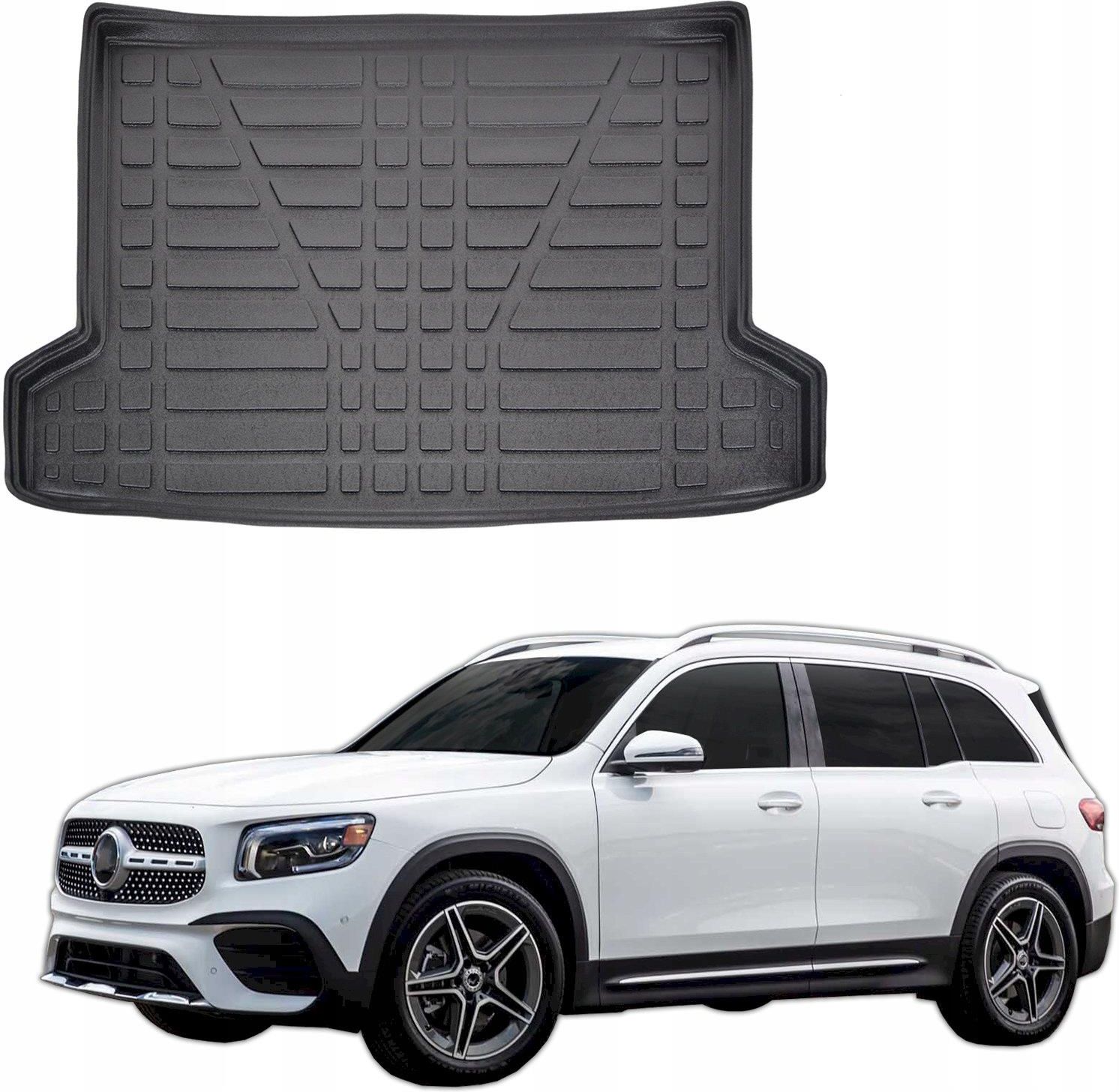 Tappeti Auto In Velluto J&J AUTOMOTIVE Per Mercedes GLB X247 (2020) – Set Di 4 Pezzi Antiscivolo, Morbidi E Su Misura