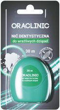 Zdjęcie Oraclinic Nić Dentystyczna Do Wrażliwych Dziąseł 30 M  - Zielona Góra