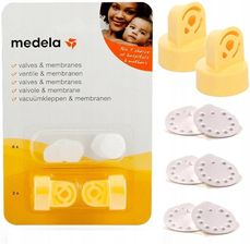 Medela Komplet: 2 Zaworki + 6 Membran - Laktatory