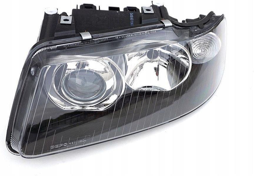 Lampa Przednia Depo Audi A L Lift Lampy Black Reflektory