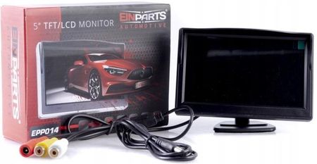 Einparts Automotive Monitor Ekran Samochodowy Ahd Lcd 5"