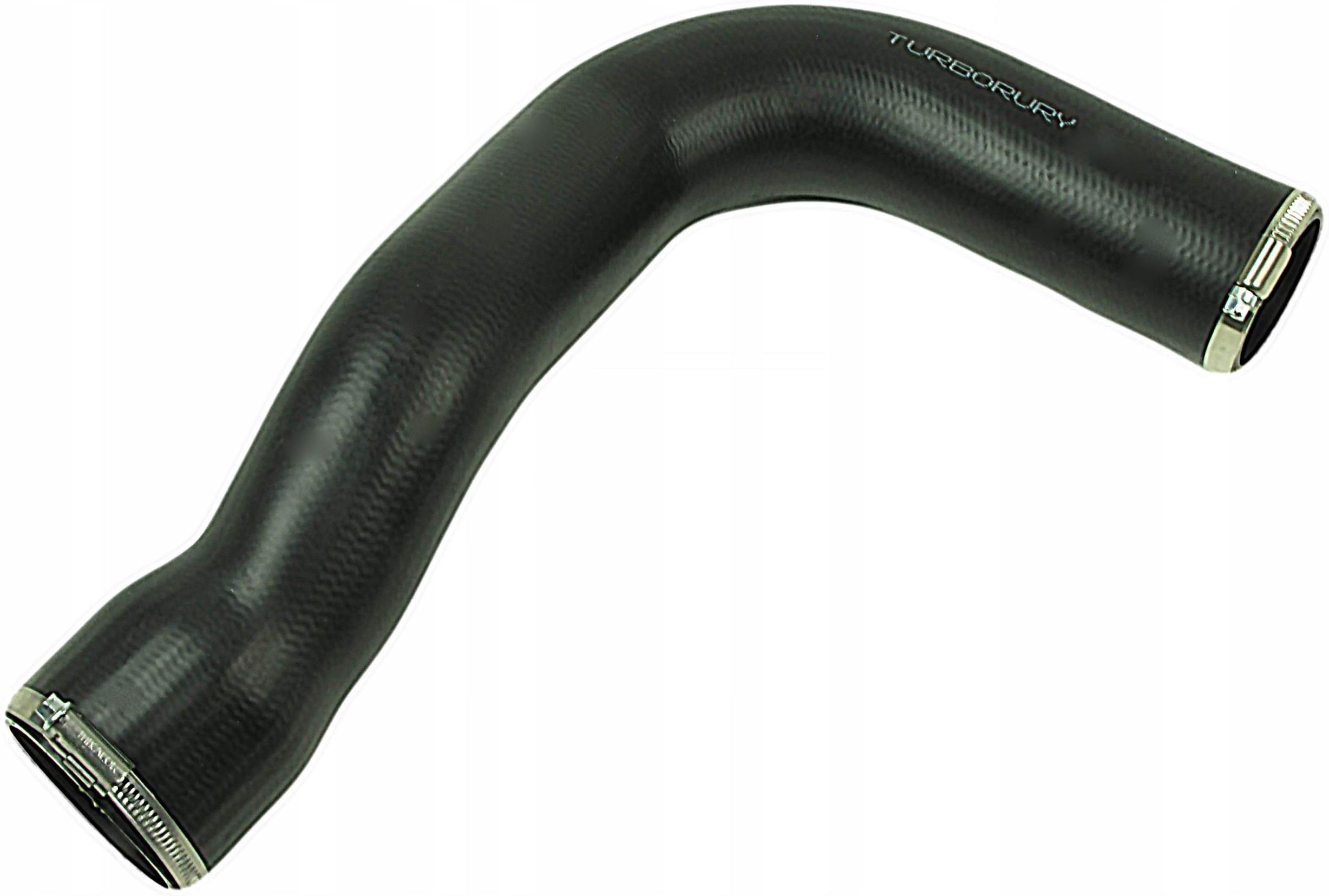 TURBORURY Intercooler Slang Vervanging Compatibel met Opel Meriva B 1.7 CDTI NBR-CR Rubber Kevlar Versterkte Snelkoppeling Binnendiameter 55 mm Dikte 5 mm