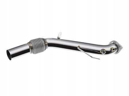 Downpipe RM Motors Per BMW E60/E61 525d/530d M57N Euro 4 - Acciaio Inox, Diametro 63.5mm, Garanzia 24 Mesi - Foto 2