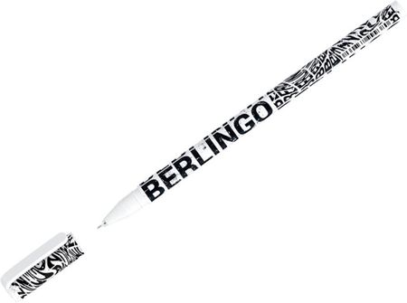 Berlingo Długopis Ze Skuwką Niebieski Monochrome 0 7Mm