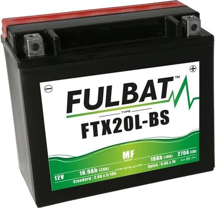 Fulbat Akumulator Ftx20L-Bs Ytx20L-Bs 18.9Ah 270A