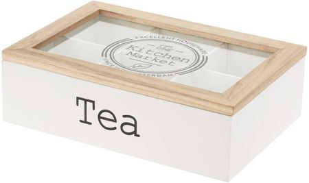 Excellent Housewear Pudełko Na Herbatę 6 Przegródek Tea Box (Hz1931020)