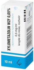 Xylometazolin WZF 0.05% krople do nosa 10ml