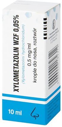 Xylometazolin WZF 0,05% krople do nosa 10ml