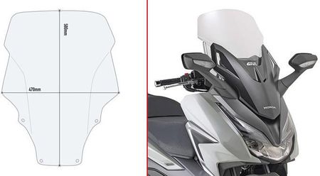 Givi D1187St Szyba Przezrocz Honda Forza 125/350