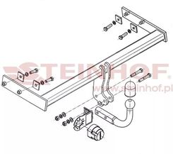 Zdjęcie Steinhof Hak Holowniczy Volvo V70 20072010 Plus  - Słomniki