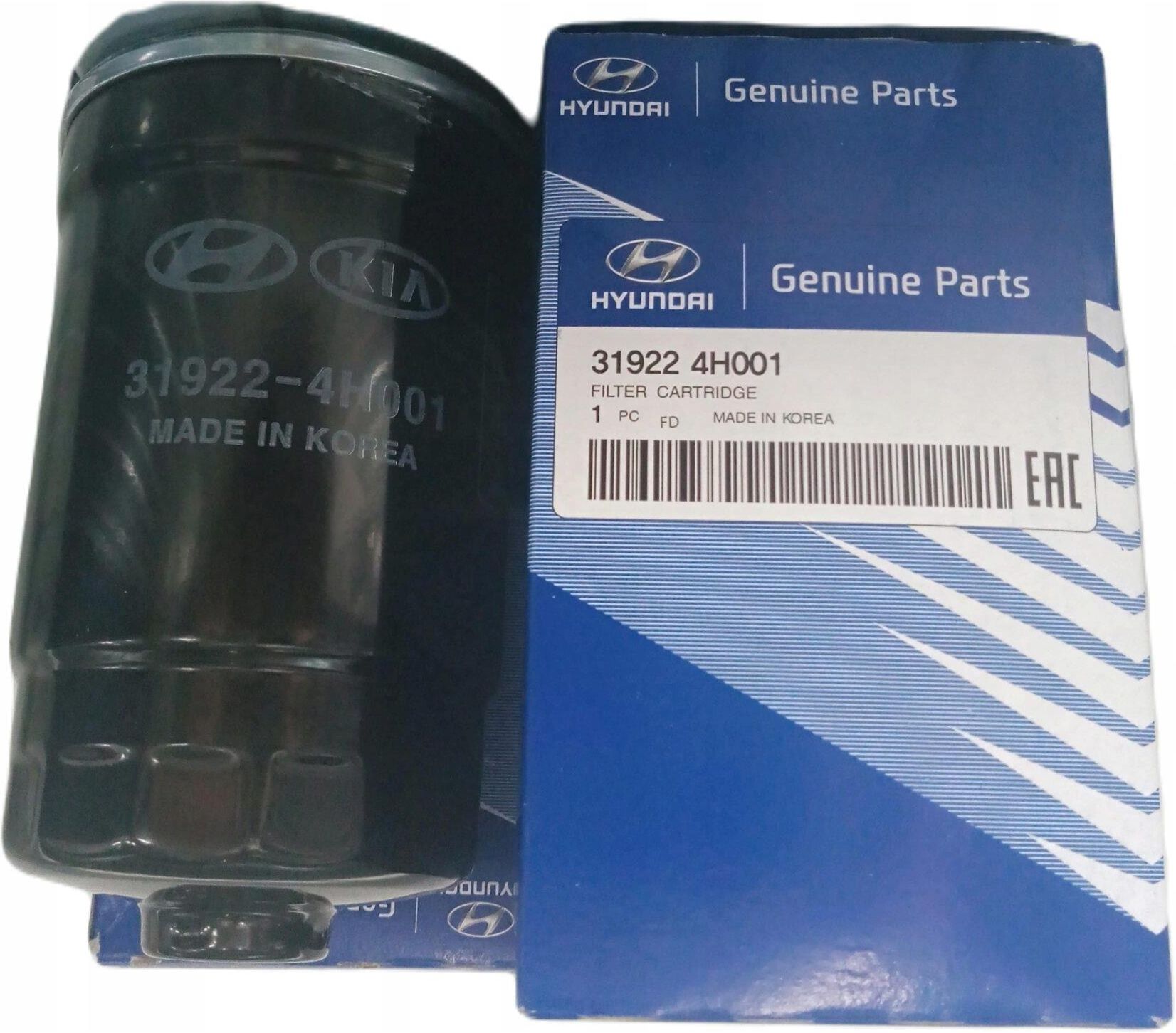 Filtr paliwa Hyundai Oe 319224H001 Wkład Filtra Paliwa Oryginał ...