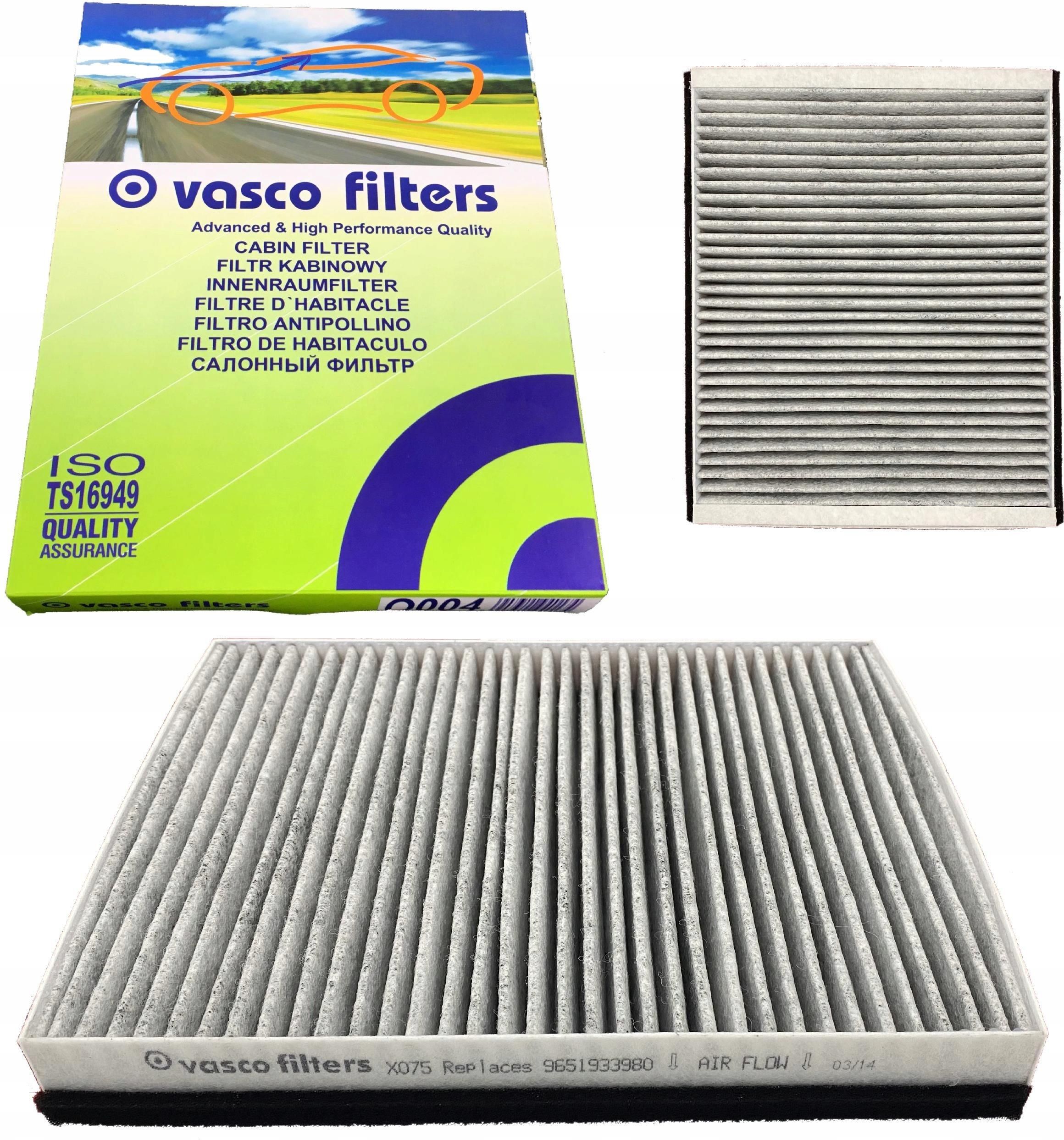 Filtr Kabinowy Vasco Filters Filtr Kabinowy Węglowy Citroen Xsara Picasso 99 12 Opinie I Ceny 1158