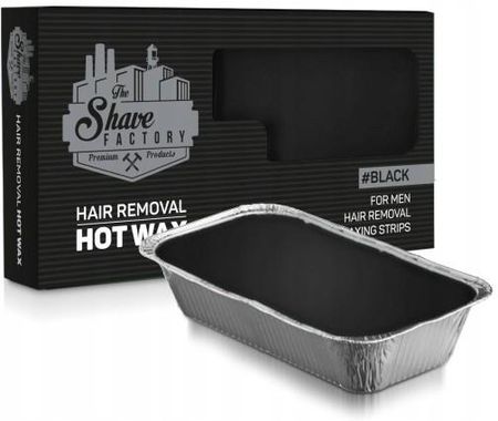 Shave Factory Hair Removal Hot Wax Black Wosk Do Depilacji Na Ciepło 500G