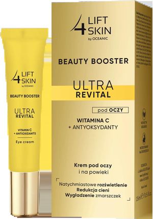 Lift4Skin Beauty Booster Ultra Revital Witamina C + Antyoksydanty Krem Pod Oczy I Na Powieki 15 ml