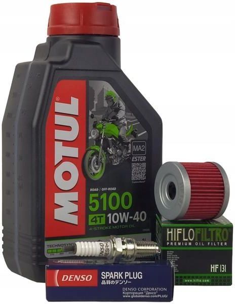 Filtro Olio Motore HiFlo HF131 Compatibile Con Suzuki GZ 125 Marauder 2010