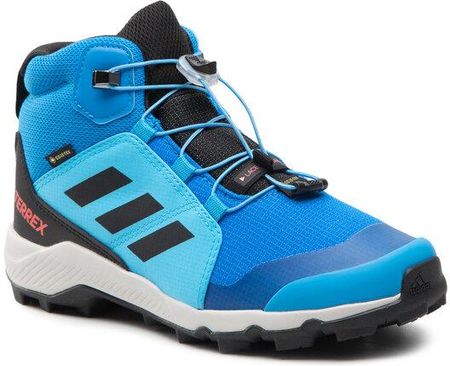 adidas Buty Terrex Mid Gtx K GORE-TEX GY7682 Niebieski