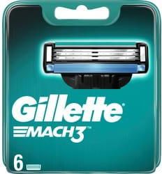 Gillette ORYGINAŁ MACH3 wkłady ostrza do maszynki 6 sztuk