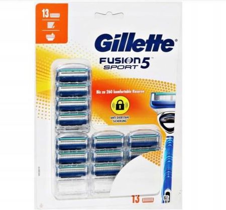 Gillette Fusion5 Sport Ostrza Do Maszynki Do Golenia 13 szt.