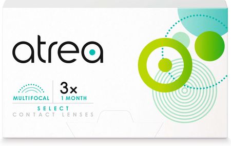 atrea select 1 month multifocal  D 3 szt. -7.50 SPH, ADD 2.00