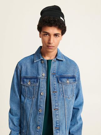 Frank Walder Jeansowa kurtka niebieski W stylu casual Moda Kurtki Jeansowe kurtki 