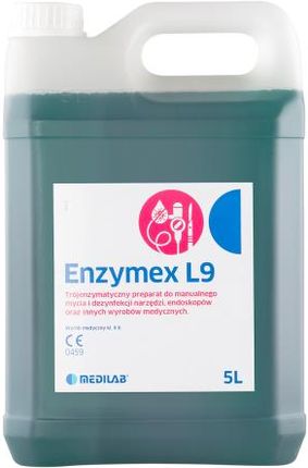 Enzymex L9 5L - koncentrat do mycia i dezynfekcji narzędzi 1l