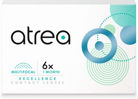 atrea excellence 1 month multifocal 6 szt. 0.00 SPH, ADD HIGH (2.50 - 3.00)