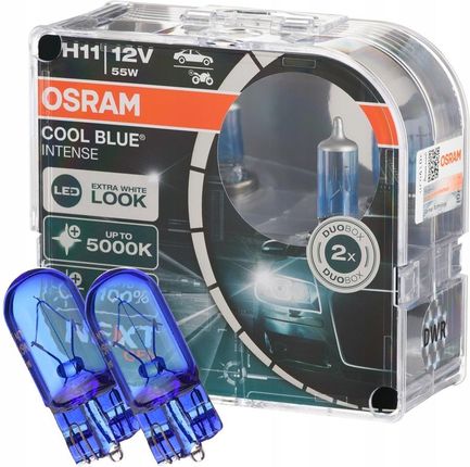 Osram Żarówki H11 Cool Blue Intense Xenon Plus W5W