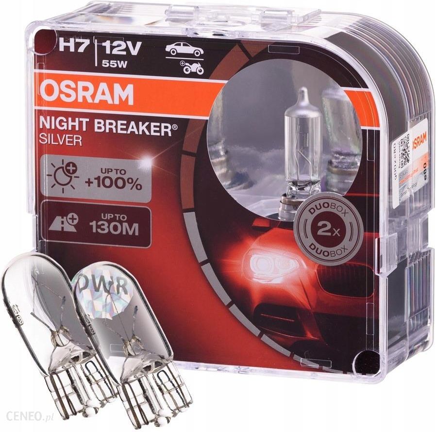 Osram Night Breaker Silver H7 Duo Box