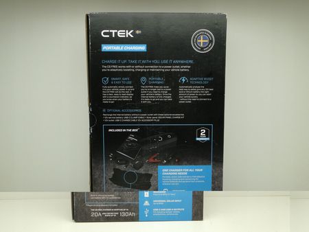 Ctek Cs Free Ładowarka Akumulatorów Nowa - zdjęcie 2