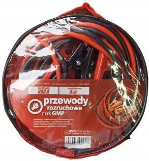 Gmp Kable Przewody Rozruchowe 600A 5M Grube Pokrowiec - zdjęcie 2 Gmp Kable Przewody Rozruchowe 600A 5M Grube Pokrowiec