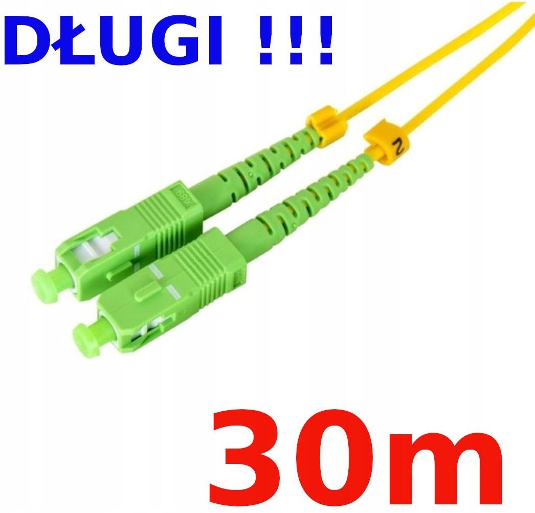 Światłowód Do Internetu Orange Z-Z 30M Długi !!! - Opinie i
