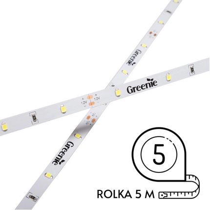 Greenie Taśma Led 1M 30 Diod 3528Smd Na Metr 2.4W/Mb Czerwona Rolka 5M (TL202RD)