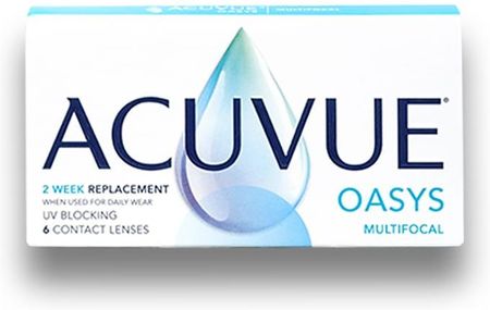 Acuvue Oasys Multifocal 6szt. 4.75 SPH, ADD LOW (0.75 - 1.25)