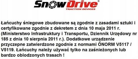 Catene Neve S12 Lampa - Suv Fuoristrada 4x4 12mm Gr. 24,7