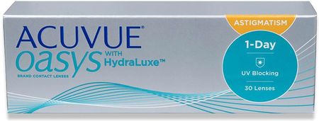 Acuvue Oasys 1-Day for Astigmatism 30szt. 1.25 SPH, Cyl. -0.75, Oś 110 & BC 8.5