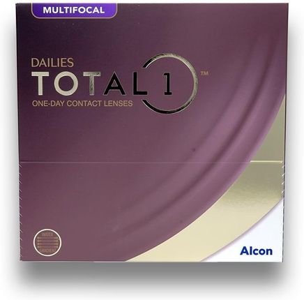 Dailies Total 1 Multifocal 90 szt. -4.25 SPH, ADD HIGH (2.25 - 2.5) & BC 8.5