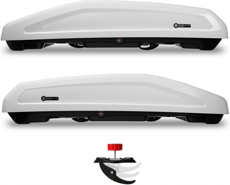 Modula Evo400 Biały Box Dachowy Kufer Boks Na Dach Trumna