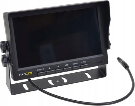 Nxnled Ekran Monitor Rejestrator Lcd 7'' 2X 4 Pin Ahd Dvr