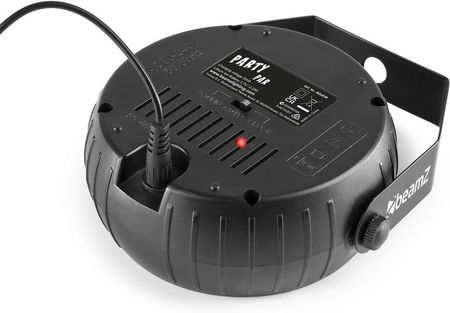 Beamz Reflektor Bateryjny Strobo Plp12 Party Par 6X 1W Biały - zdjęcie 5