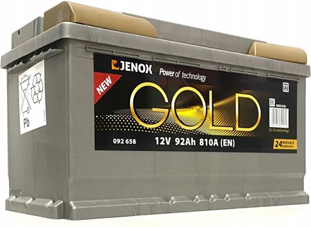 Jenox Akumulator Gold 92Ah 810A P Plus